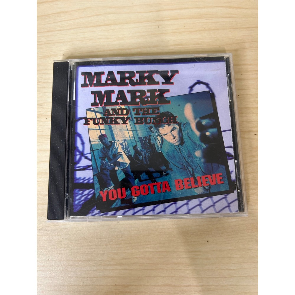 Marky Mark and the Funky Bunch You Gotta Believe CD 1992 Hip Hop Donnie Wahlberg